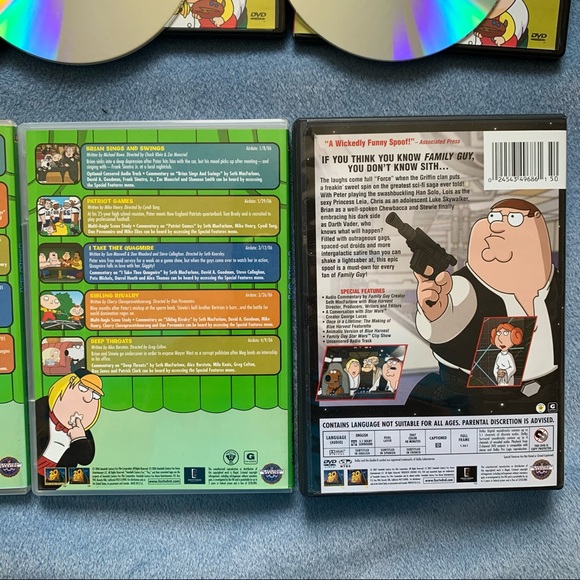 Lot of 8dvds of Family Guy. Season1,2,4 and Family guy movie Blue Harvest - Picture 2 of 11